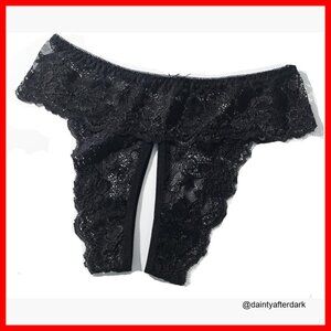 Lace Thong Panties Low Rise Seamless Plus Size Pack of 5